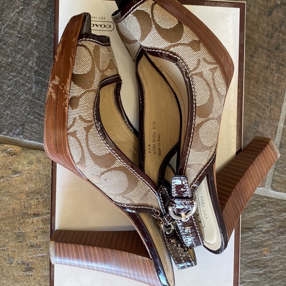 Coach Sling back heels - Picture 4 of 4